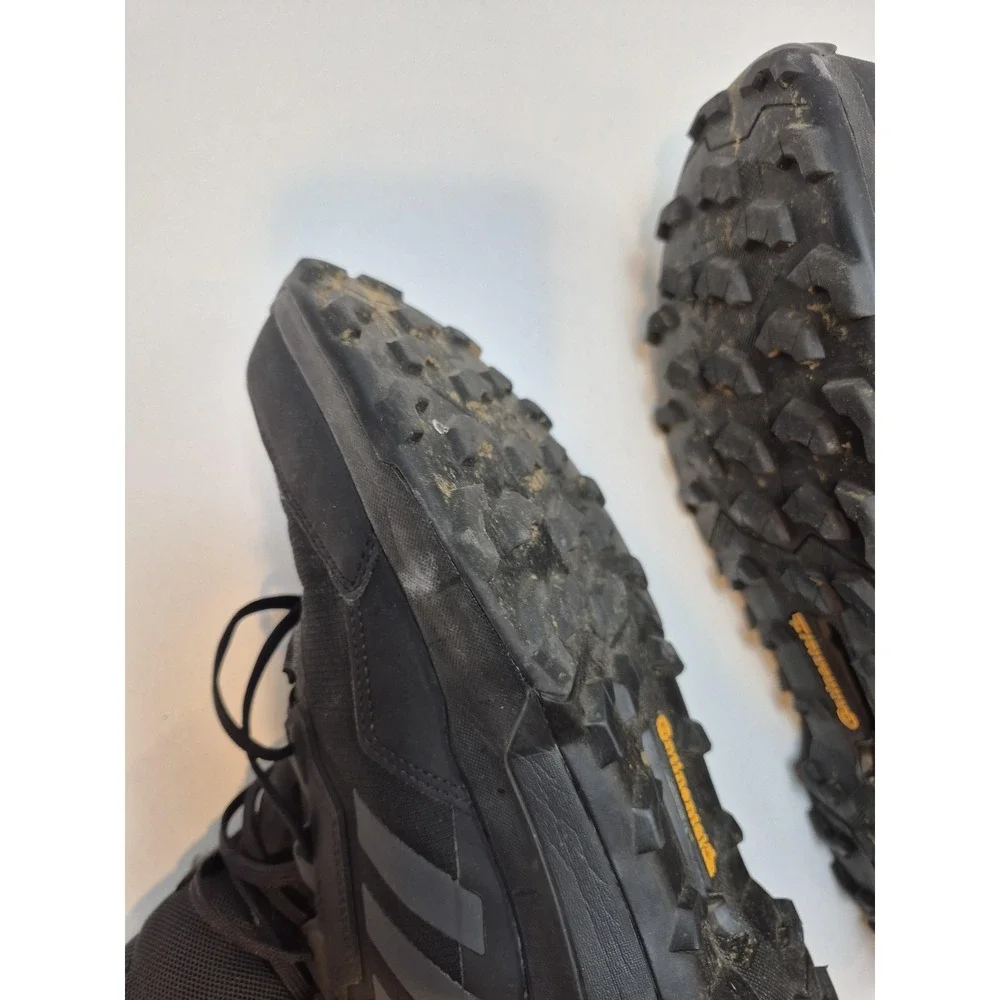 Adidas Terrex Hiking Boots Mens Size 13 Black Gore-Tex Waterproof Continental
